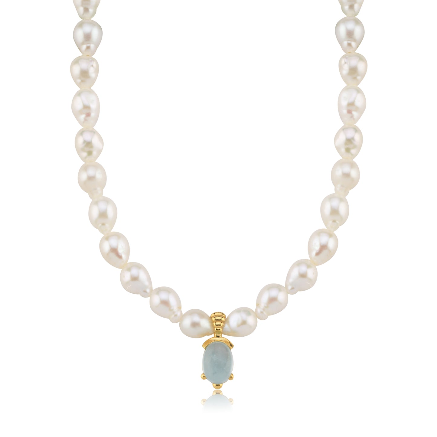 925 Silver SZ Haze Pearl Necklace