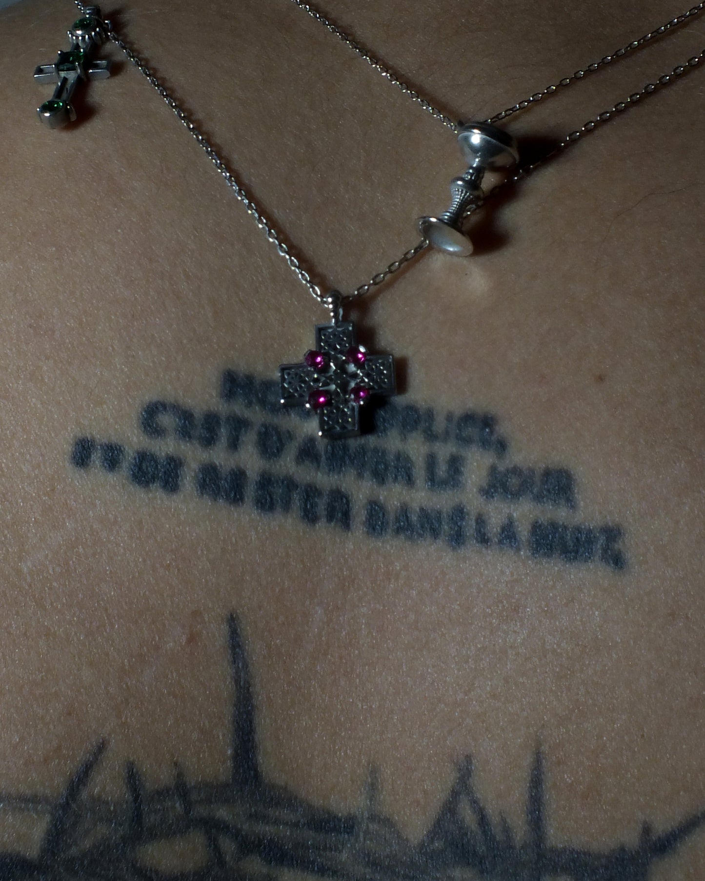 925 Silver SZ  Cross.