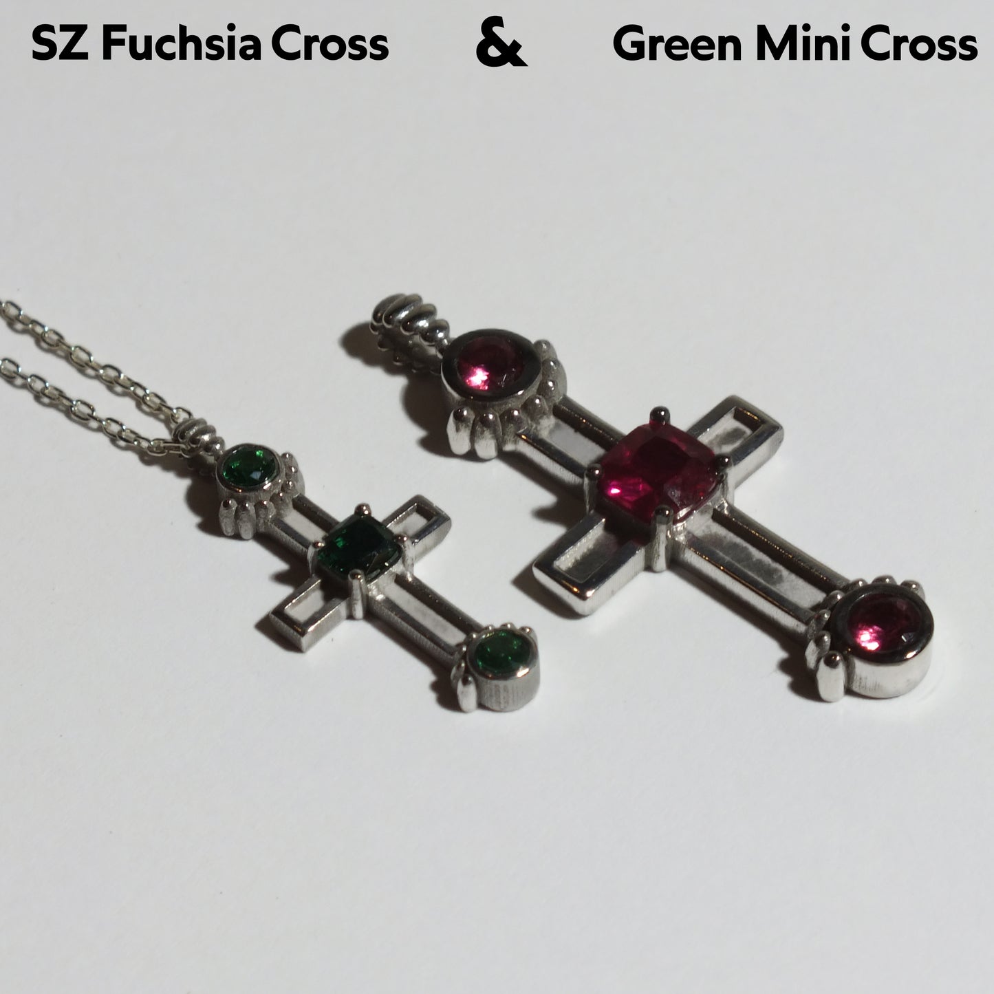 925 Silver SZ Cross