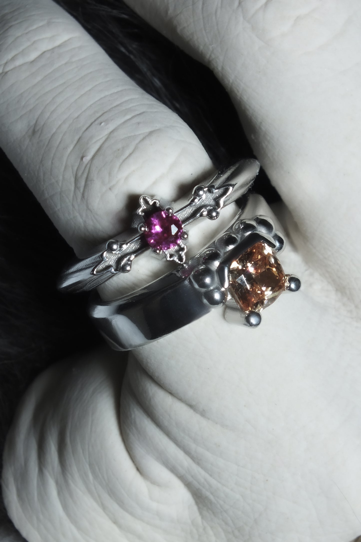 925 Silver SZ Oni Ring