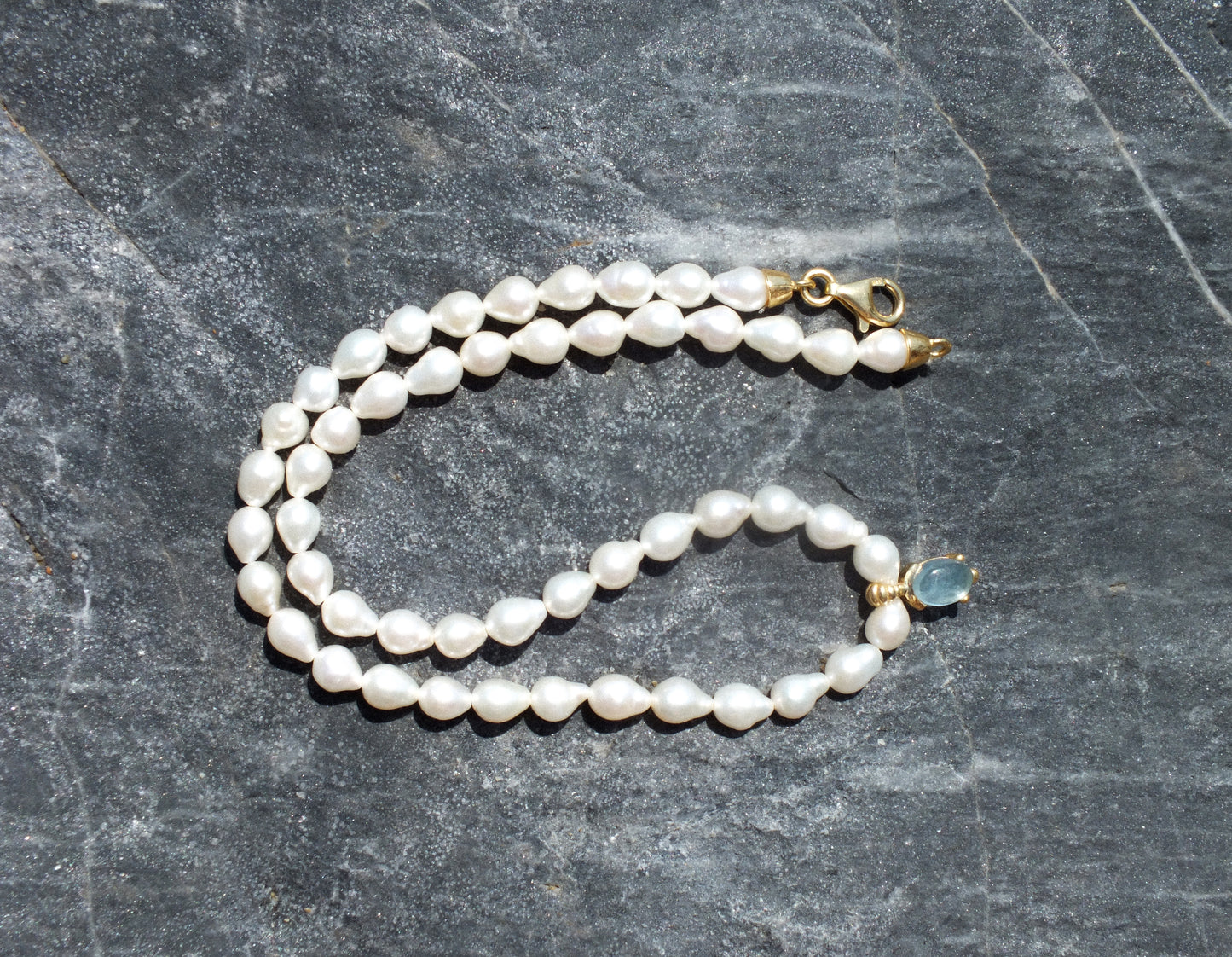 925 Silver SZ Haze Pearl Necklace