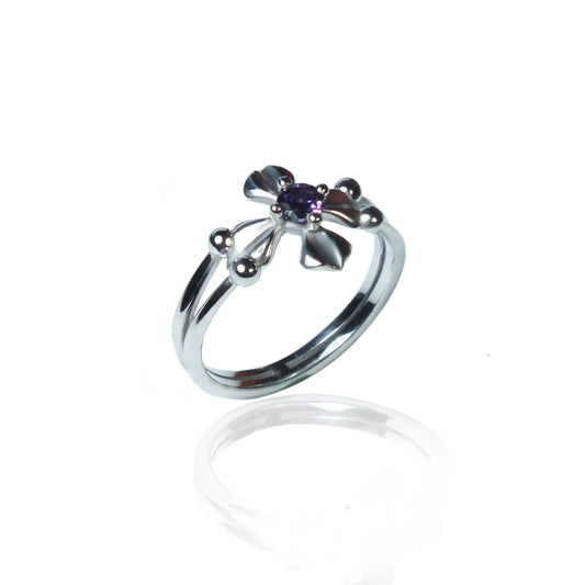 925 Silver SZ Umbra Ring