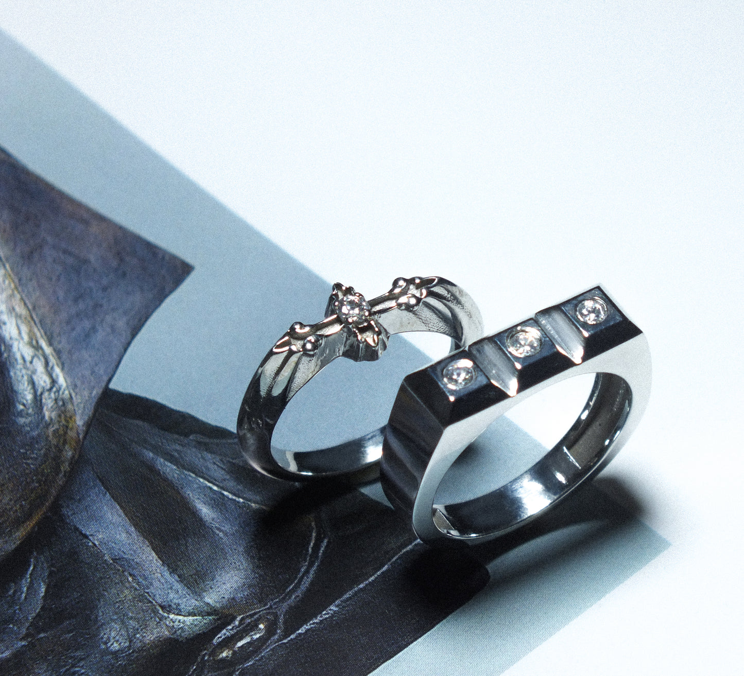 925 Silver SZ Vortex Ring