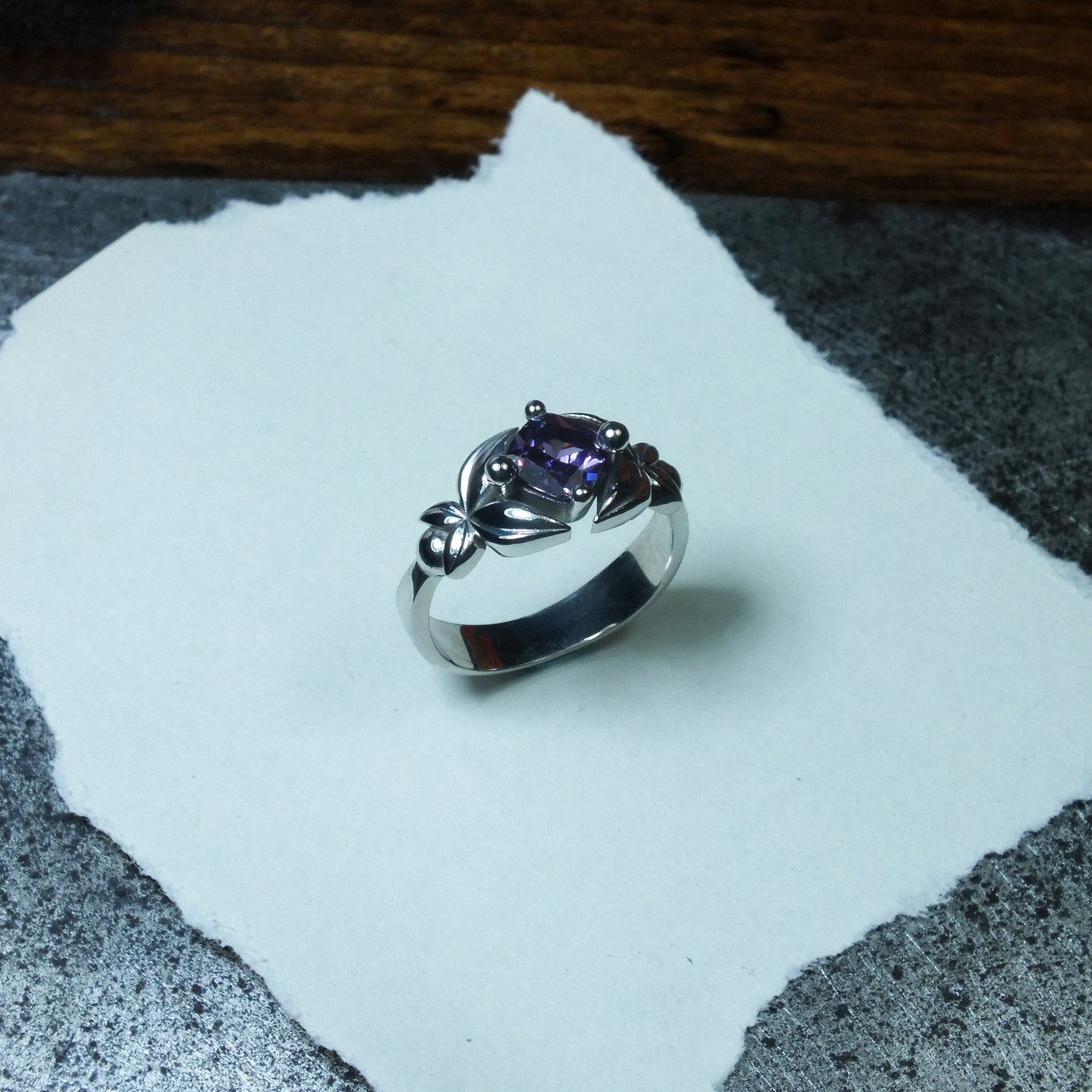 925 Silver SZ Velora Ring