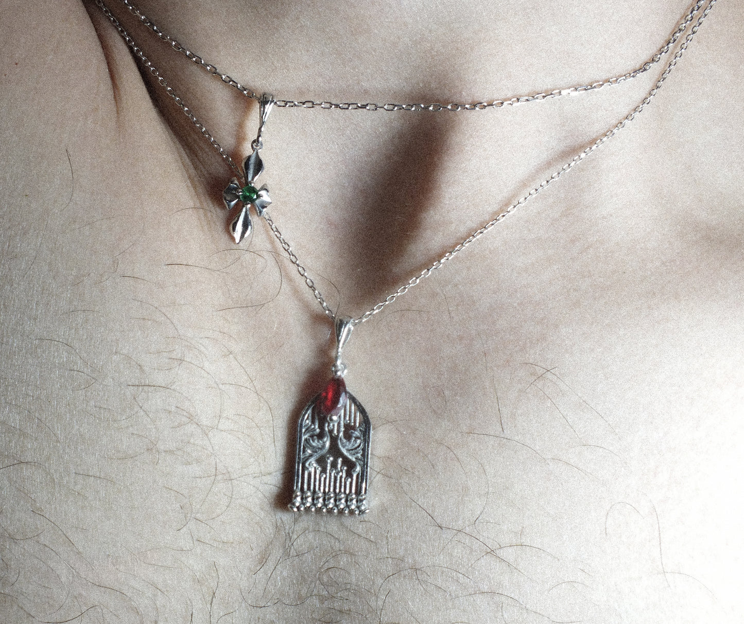 925 Silver SZ's Gate Pendant