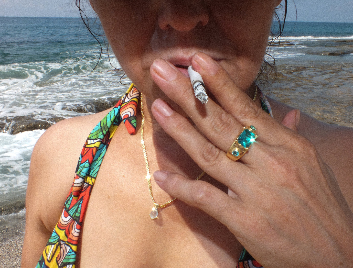 925 Silver SZ "Mom's" Ring