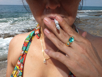 925 Silver SZ "Mom's" Ring