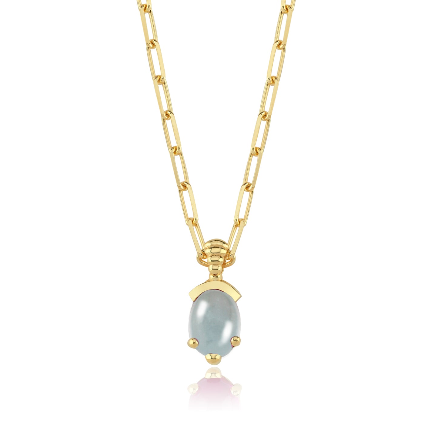 925 Silver SZ Aquamarin Pendant