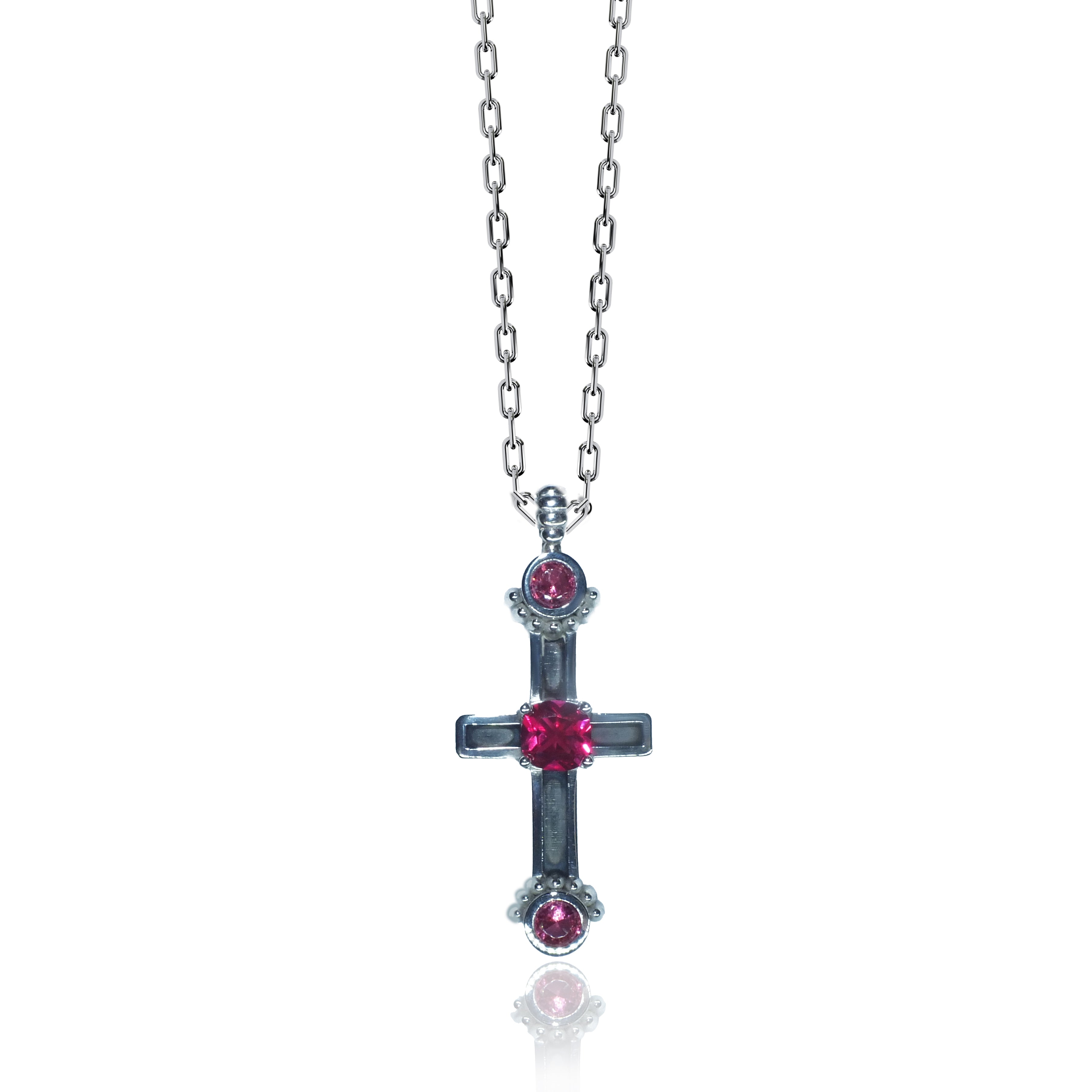 925 Ayar Gümüş SZ Haç Kolye.