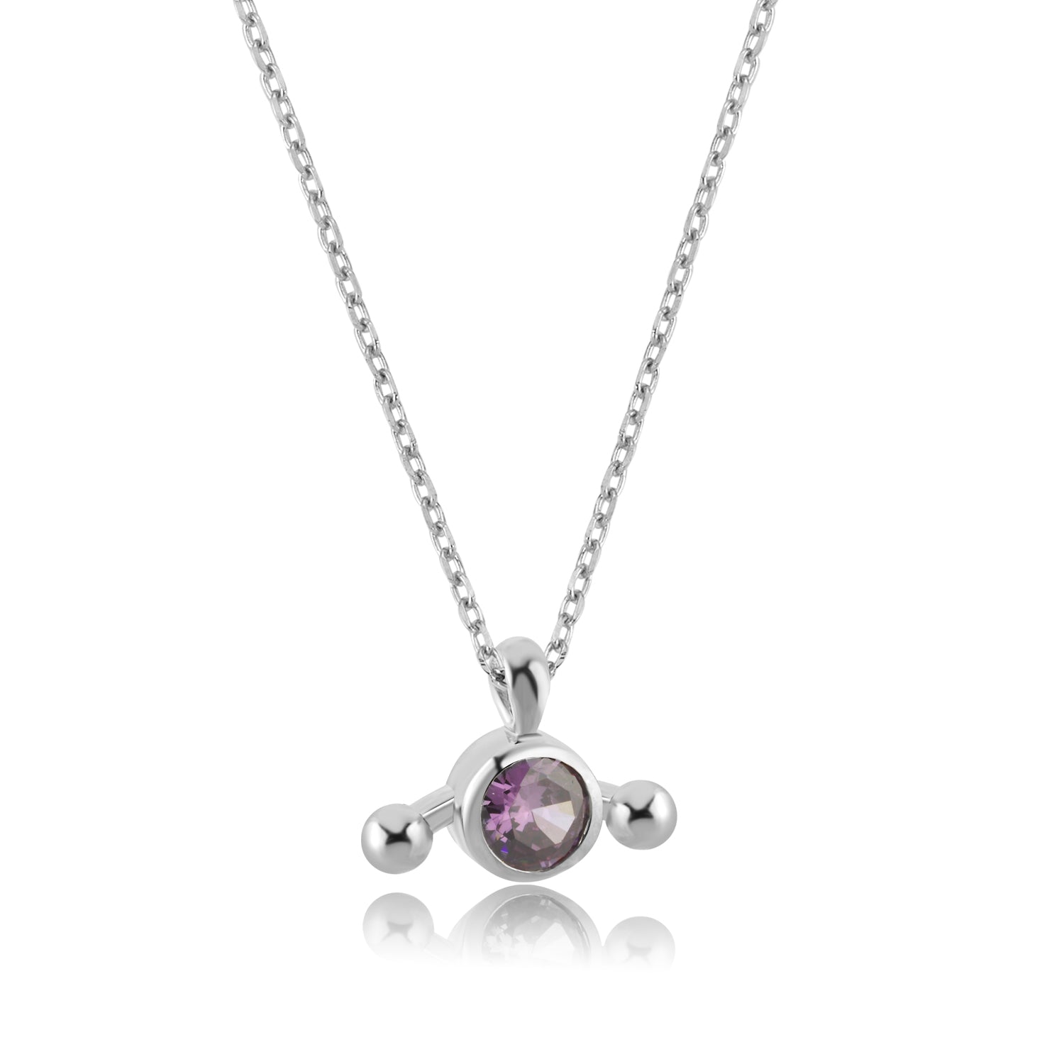 925 Silver Nipple Pendant.