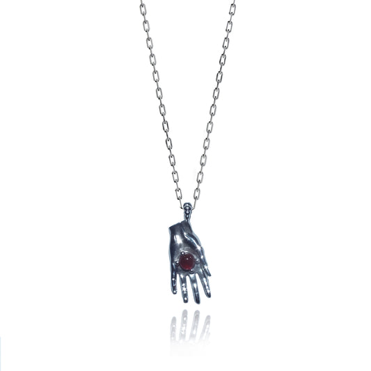 925 Silver SZ Hand pendant.