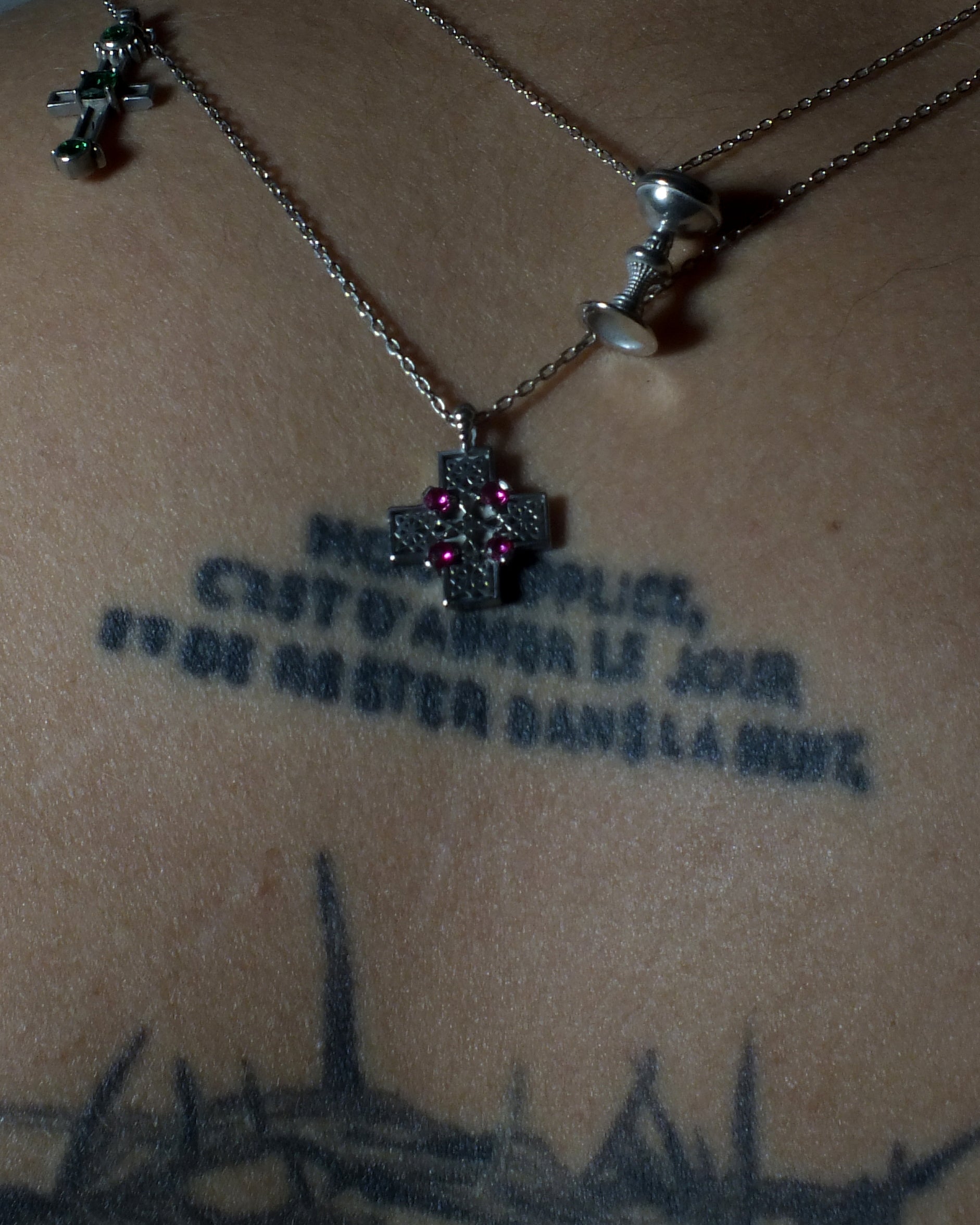 925 Silver SZ  Cross.