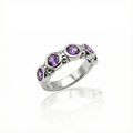 925 Silver SZ "WET" Ring