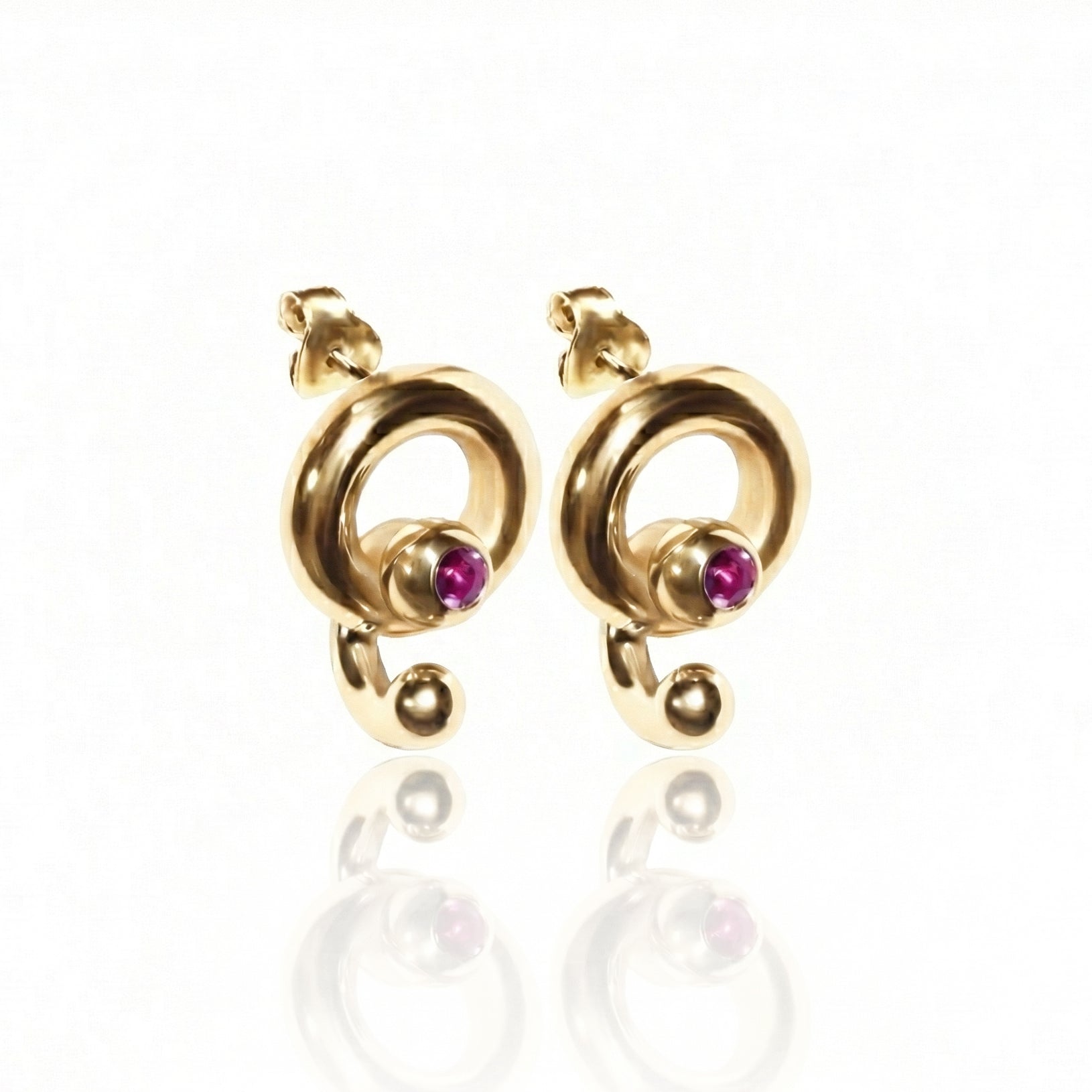 925 Ayar Gümüş SZ Sassy Küpeler.