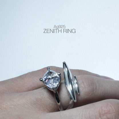 925 Silver SZ Zenith Ring