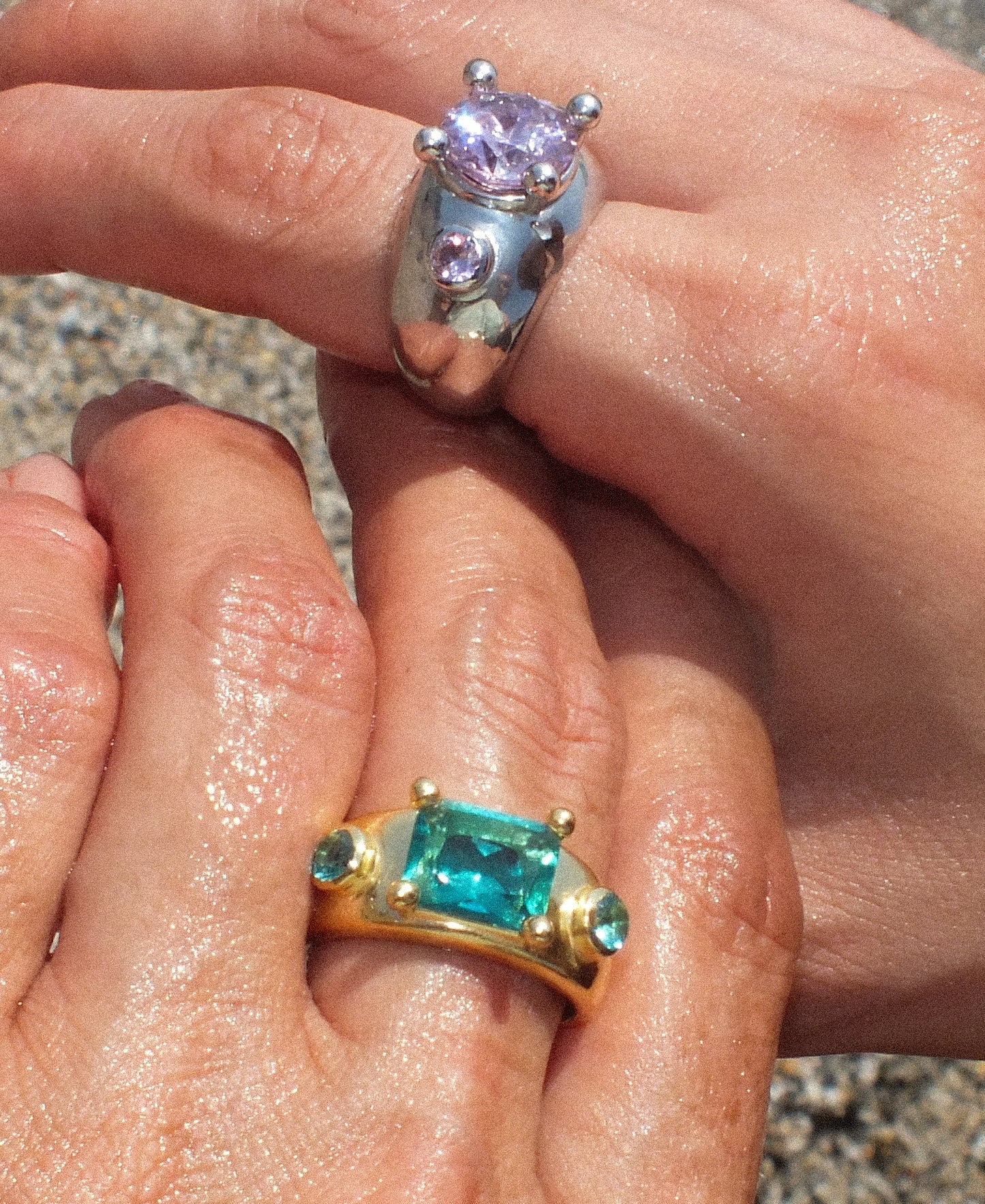 925 Silver SZ "Mom's" Ring