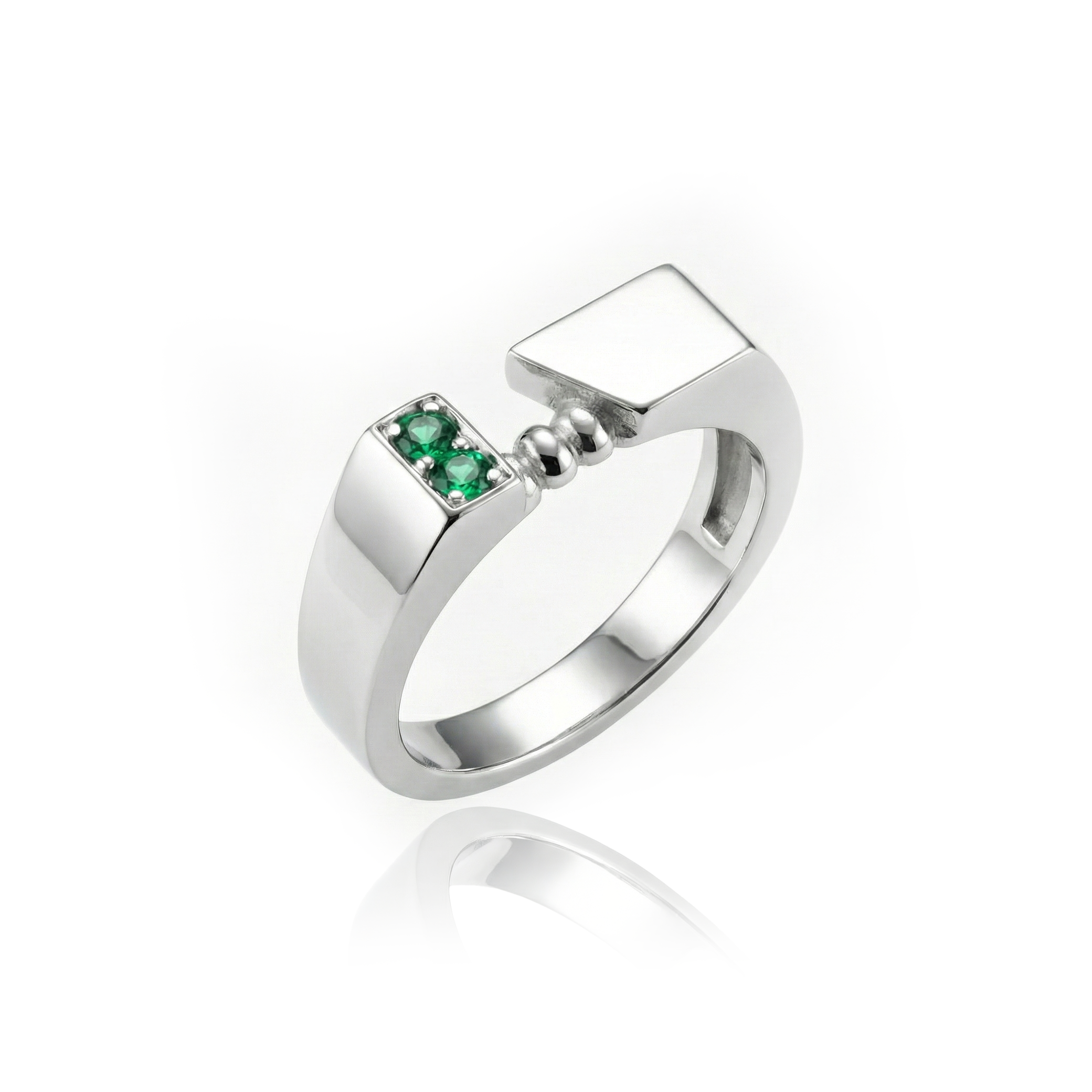 925 Ayar gümüş SZ No3 Yüzük