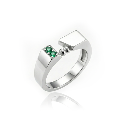 925 Silver SZ No3 Ring.