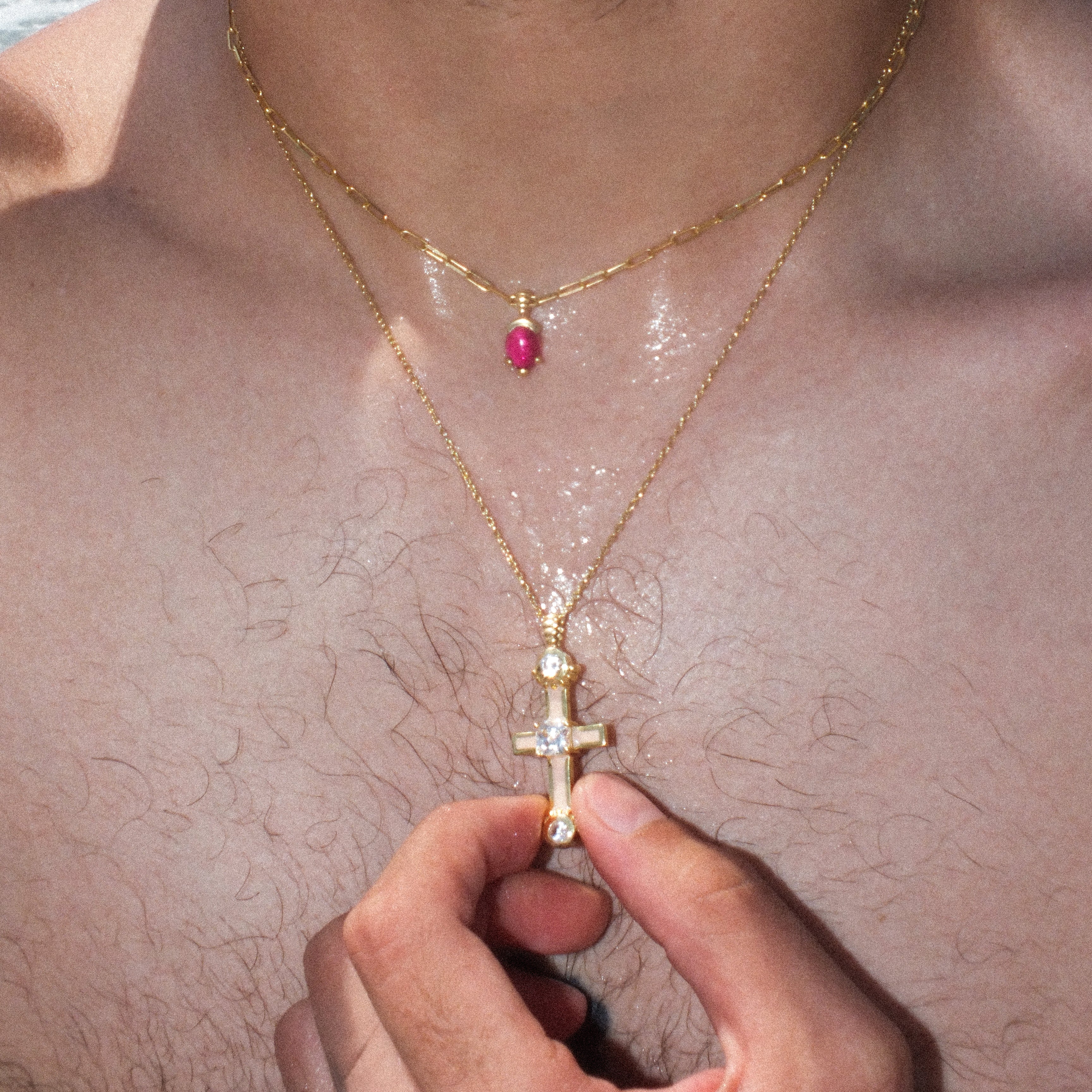 925 Gümüş SZ Cabory Kolye.