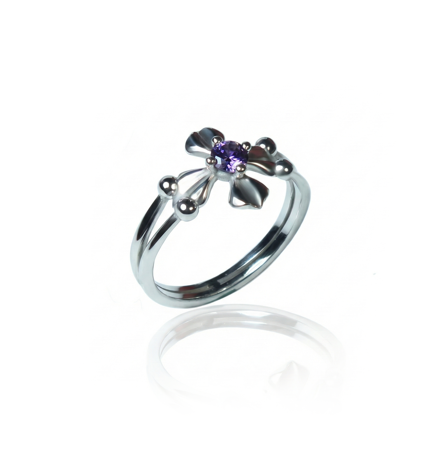 925 Silver SZ Umbra Ring