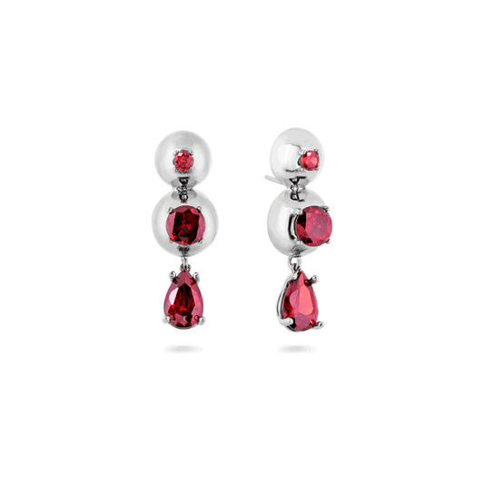 Crimson Reverie No:8 Earrings