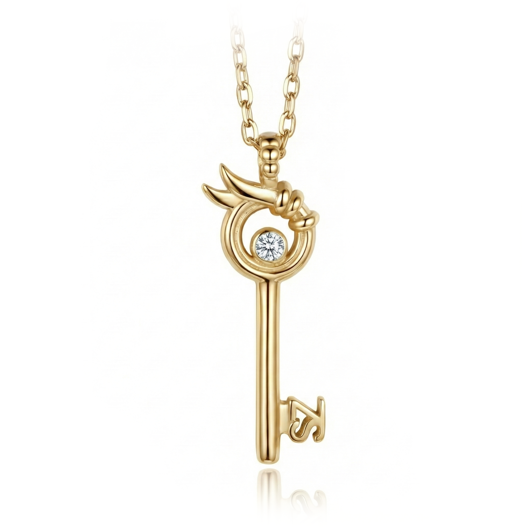 925 Silver Customizable Zenith Key pendant