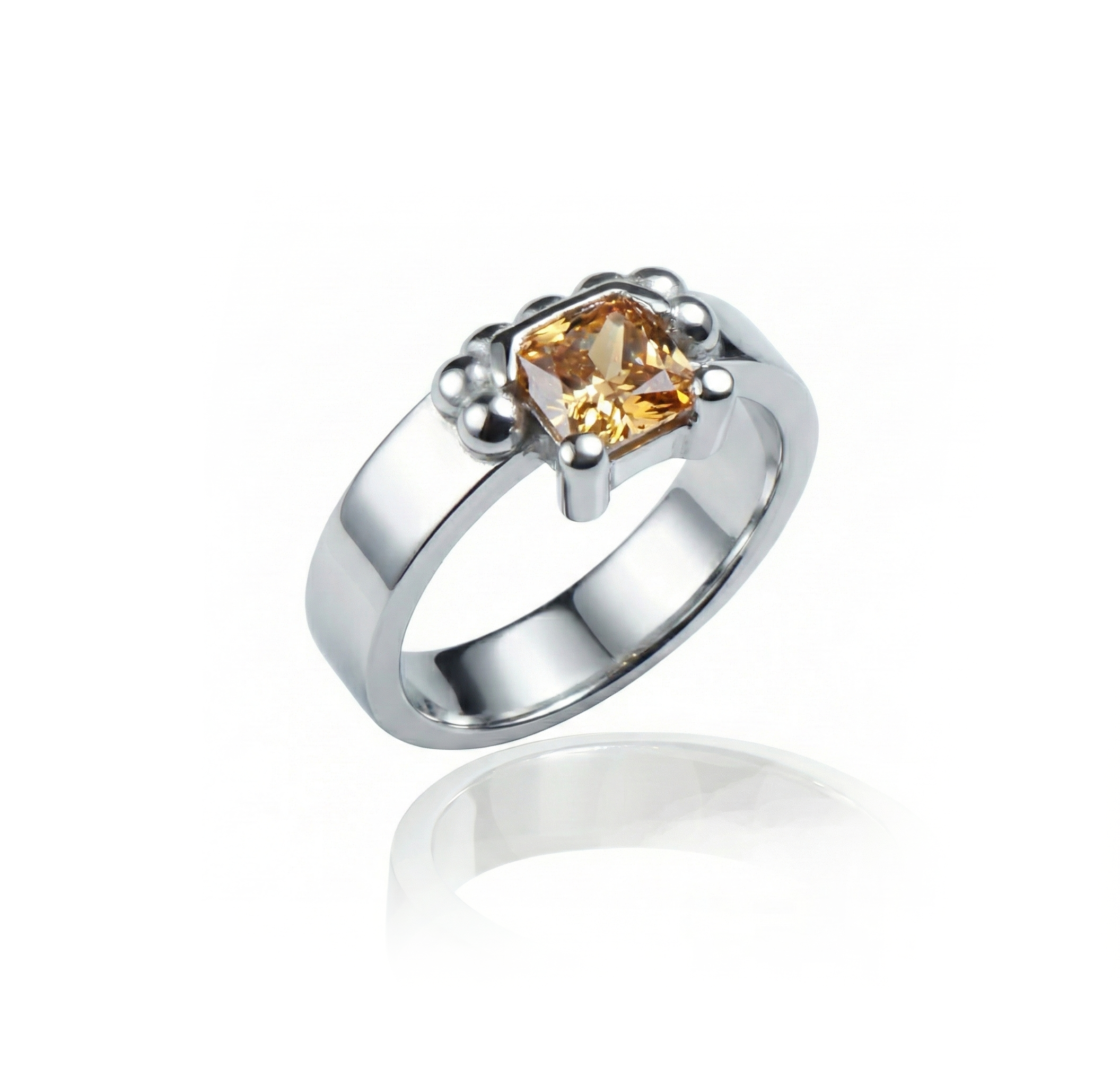 925 Gümüş SZ Oni Yüzük. 