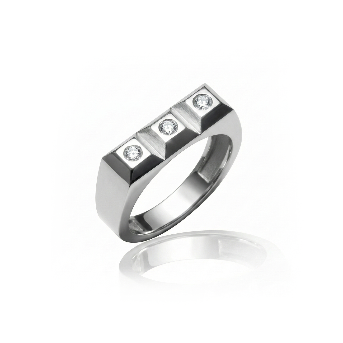 925 Silver SZ Vortex Ring