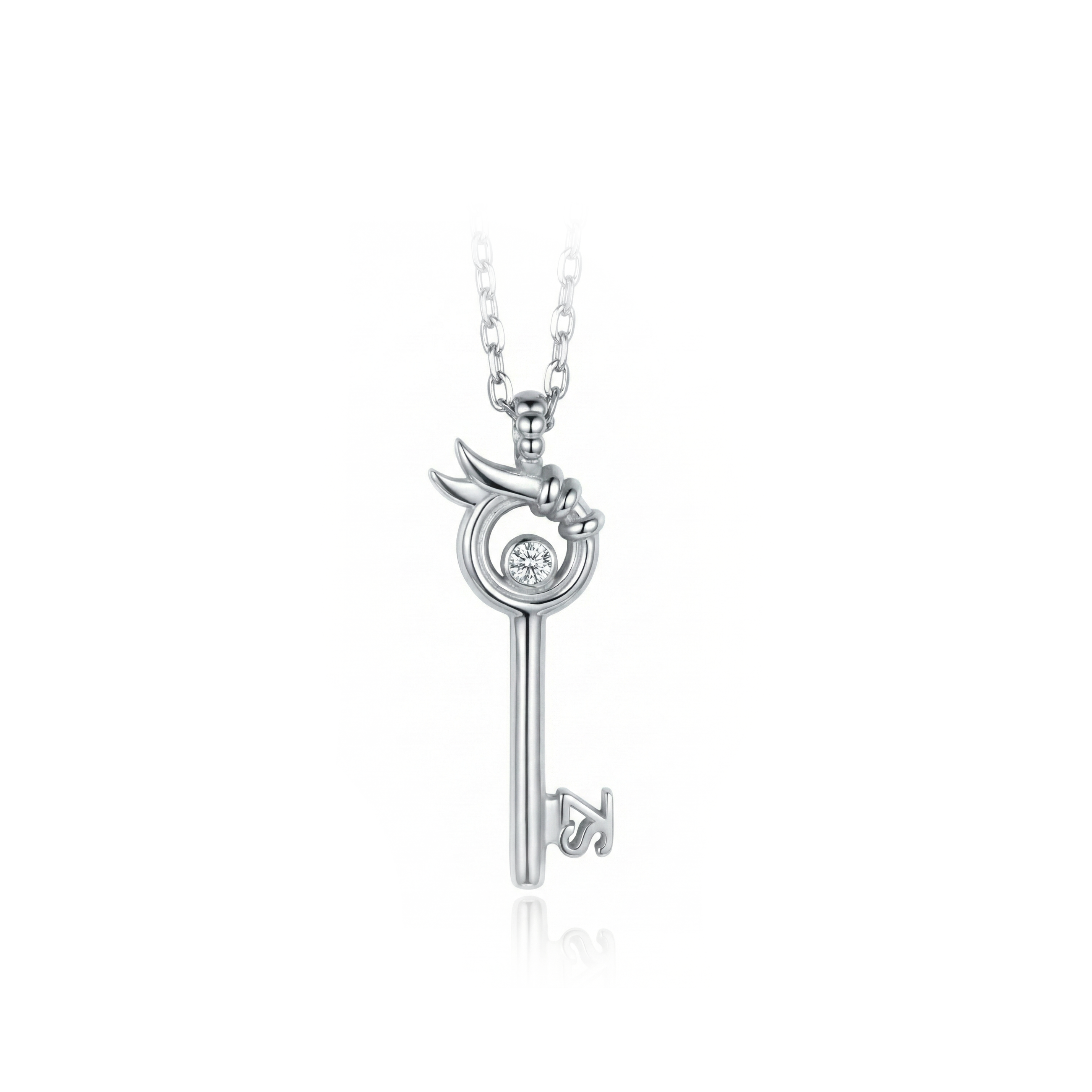 925 Silver Customizable Zenith Key pendant