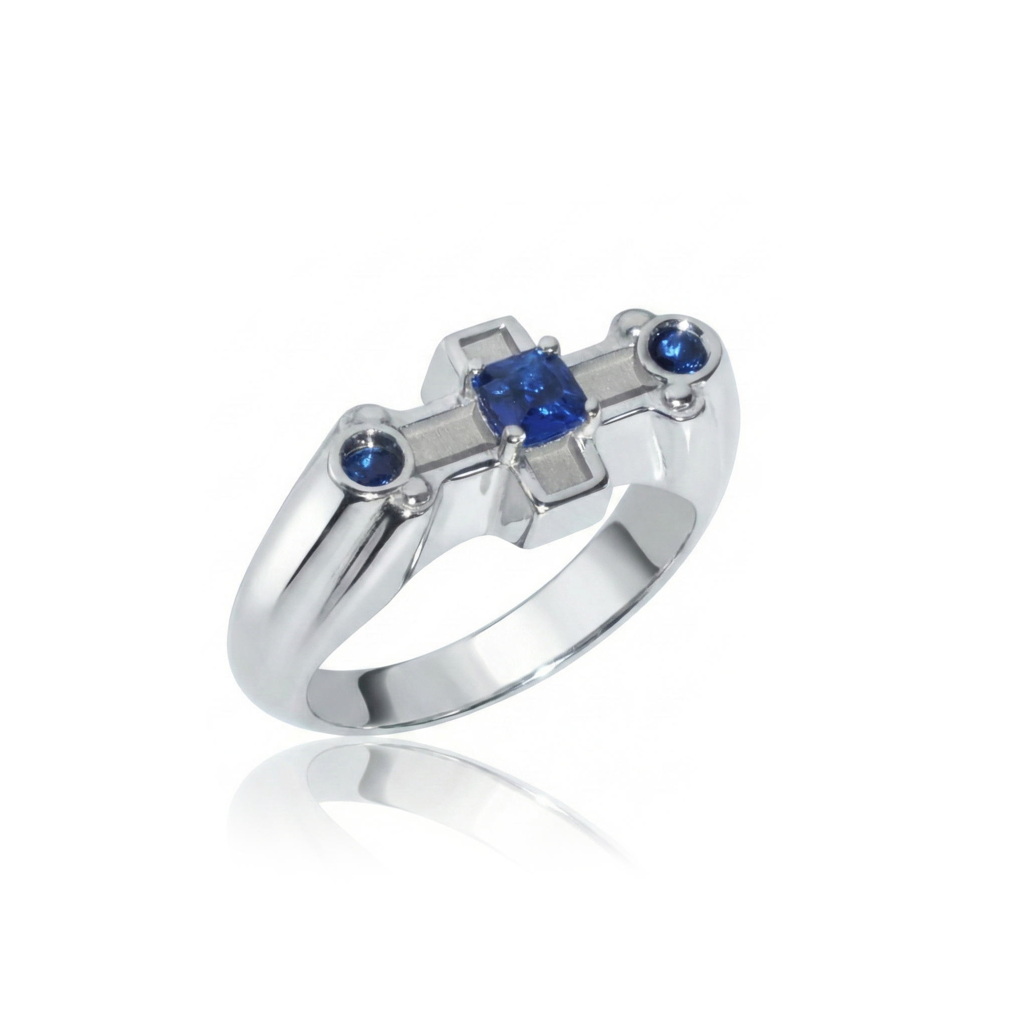 925 Ayar Gümüş SZ No1 Yüzük.