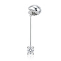 Silere Oval Sallantılı Earcuff