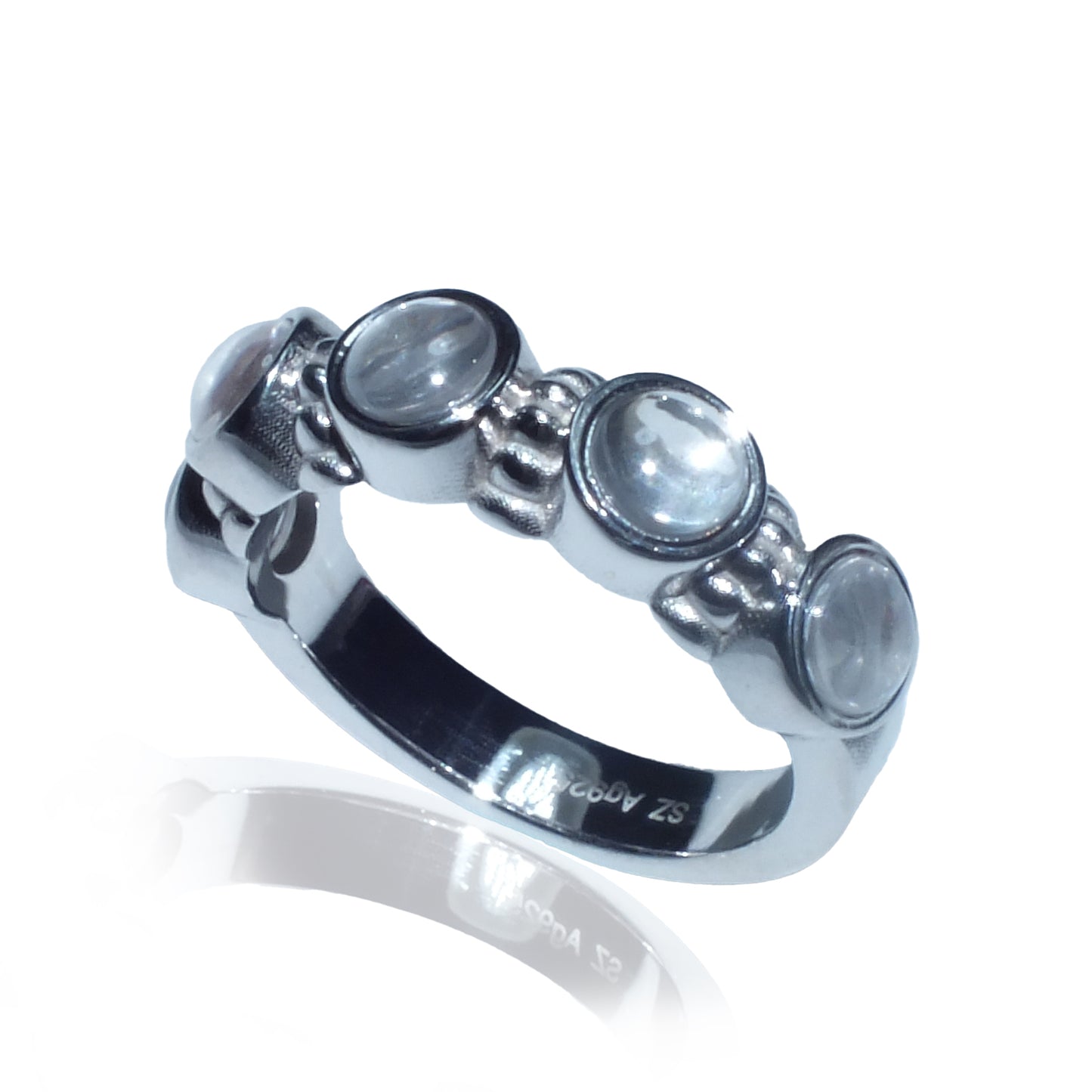 925 Silver SZ "WET" Ring